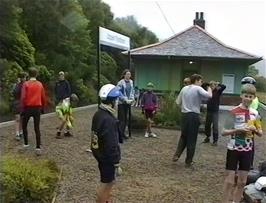 Upper Tyndrum station - without the bikes